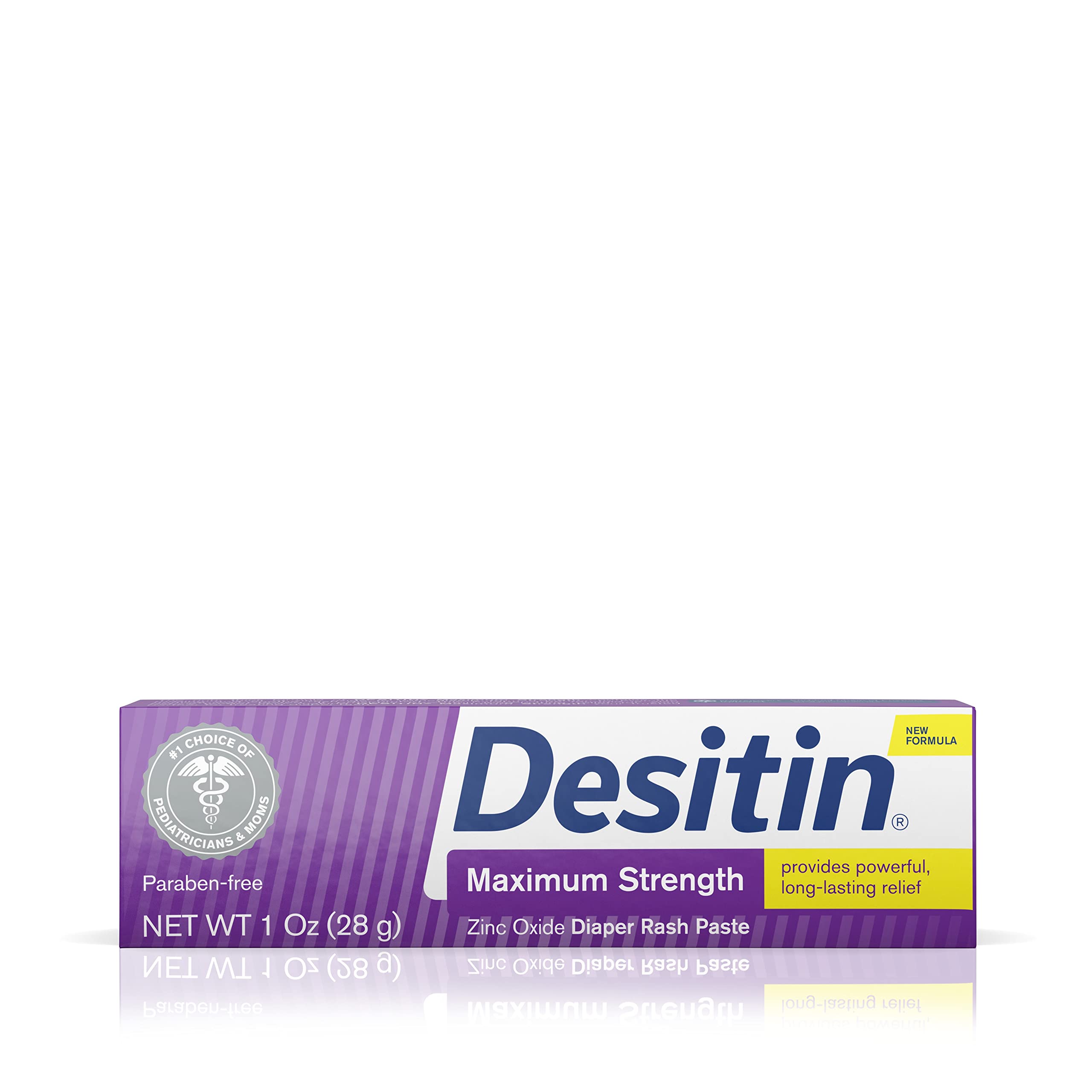 Desitin Diaper Rash Ointment Desitin Maximum Strength Original Paste for Diaper Rash 1 Oz
